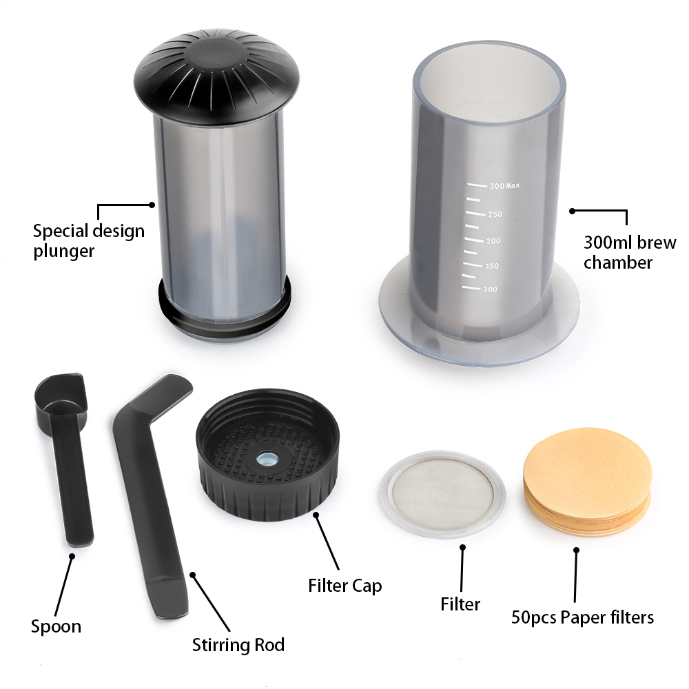 Portable Coffee Tea Maker for  - Outdoor Camping Set ulasan dan harga