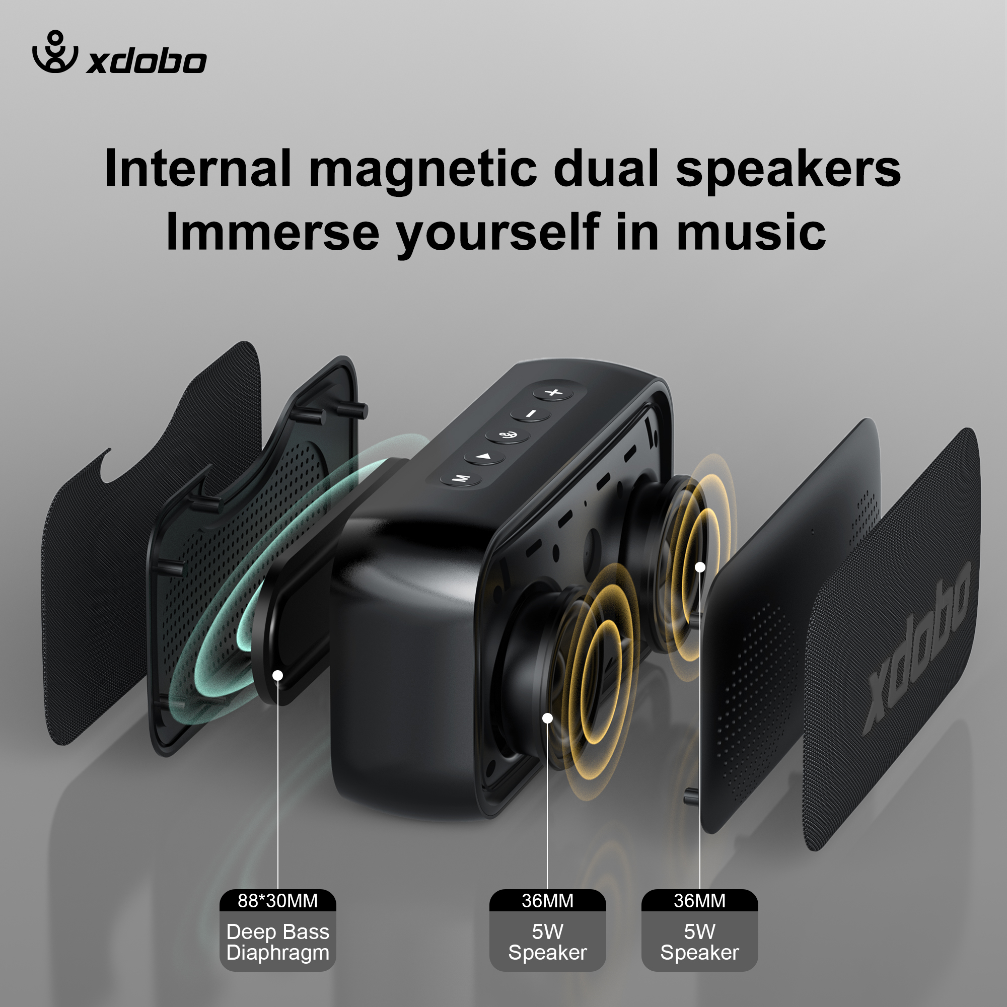 Xdobo Luxe Mini Pocket Bluetoo - Outdoor Camping Videos ulasan dan harga
