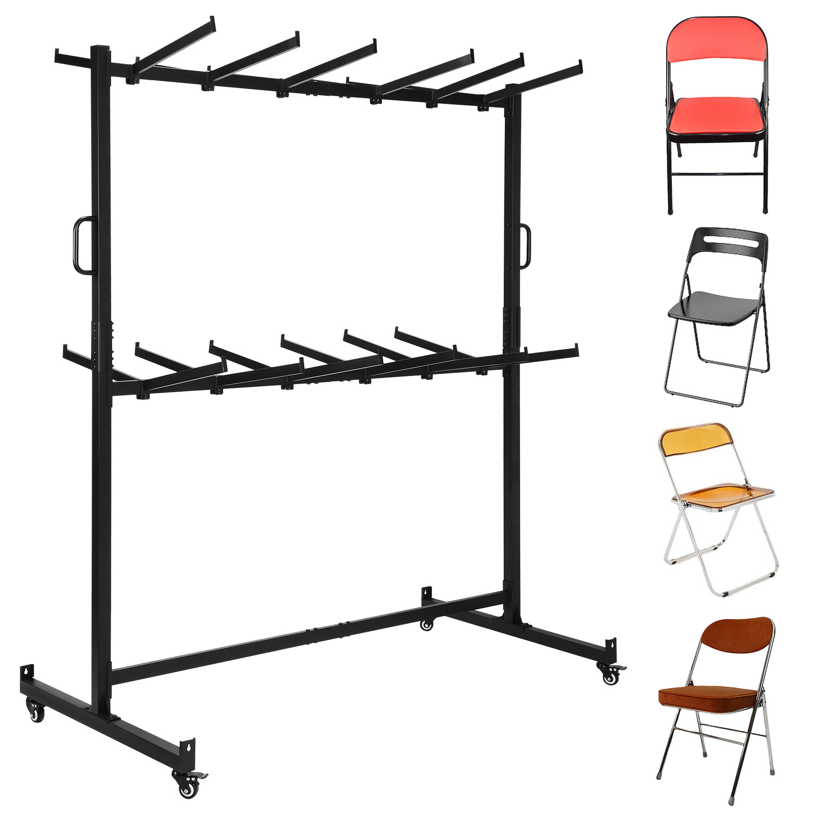Heavy-Duty Folding Chair Stora - Folding Chair ulasan dan harga