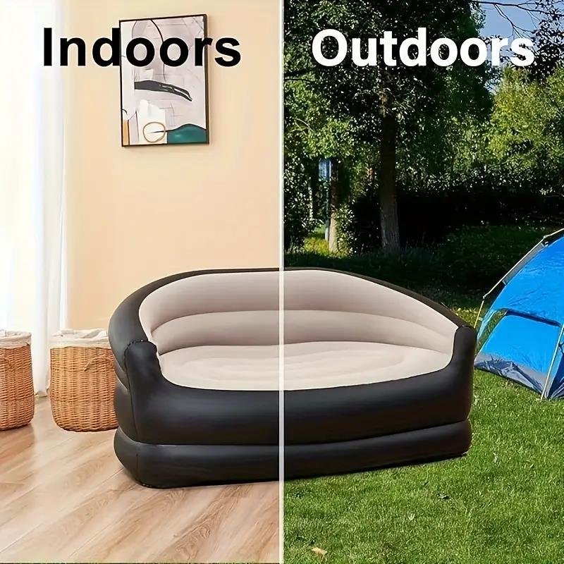 Outdoor Portable Inflatable Be - Outdoor Camping Recliner ulasan dan harga