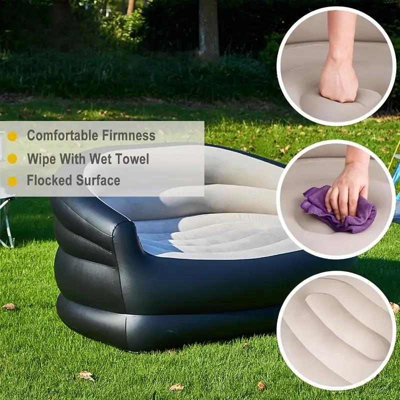 Outdoor Portable Inflatable Be - Outdoor Camping Recliner ulasan dan harga