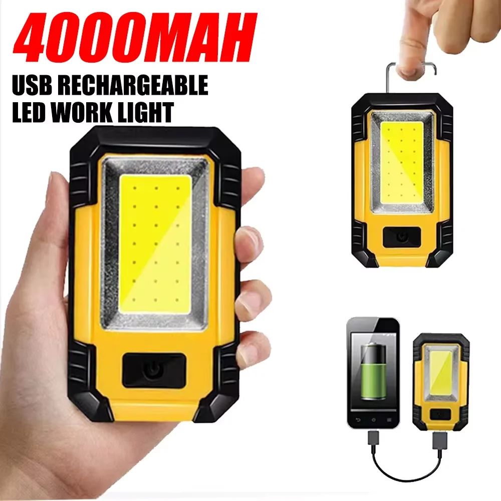 Portable 4000MaH Rechargeable  - Outdoor Camping Decor ulasan dan harga