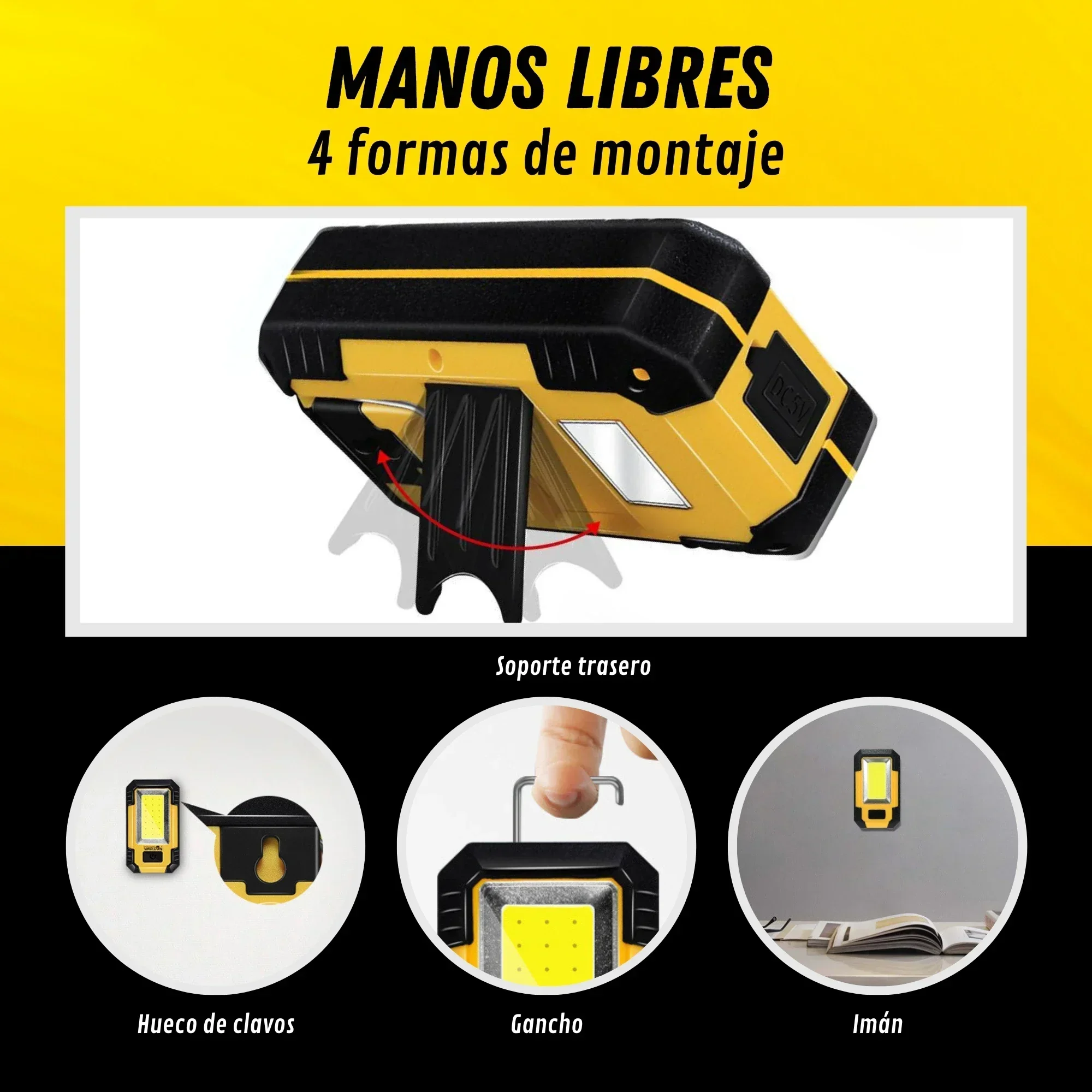 Portable 4000MaH Rechargeable  - Outdoor Camping Decor ulasan dan harga