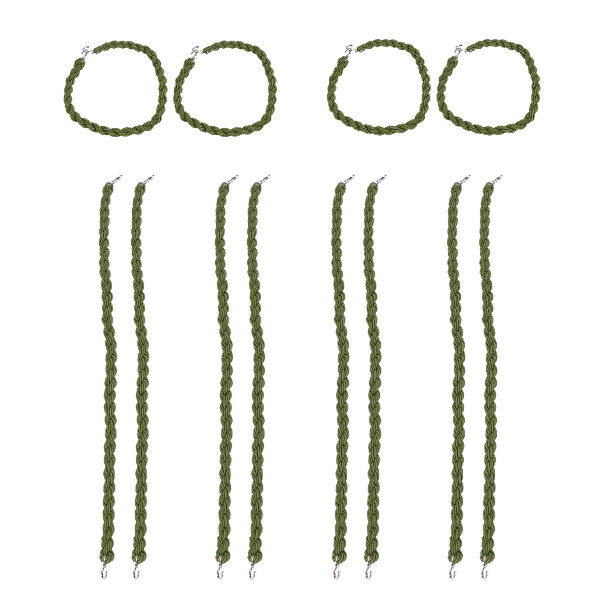 6Pcs Boots Rubber Band Legging - Camping Rope ulasan dan harga