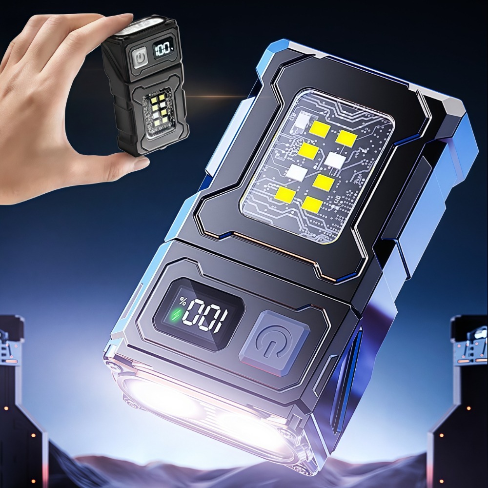 Rechargeable Mini LED Flashlig - Outdoor Camping Lighting ulasan dan harga