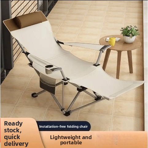 Portable Adjustable Folding Re - Outdoor Camping Recliner ulasan dan harga