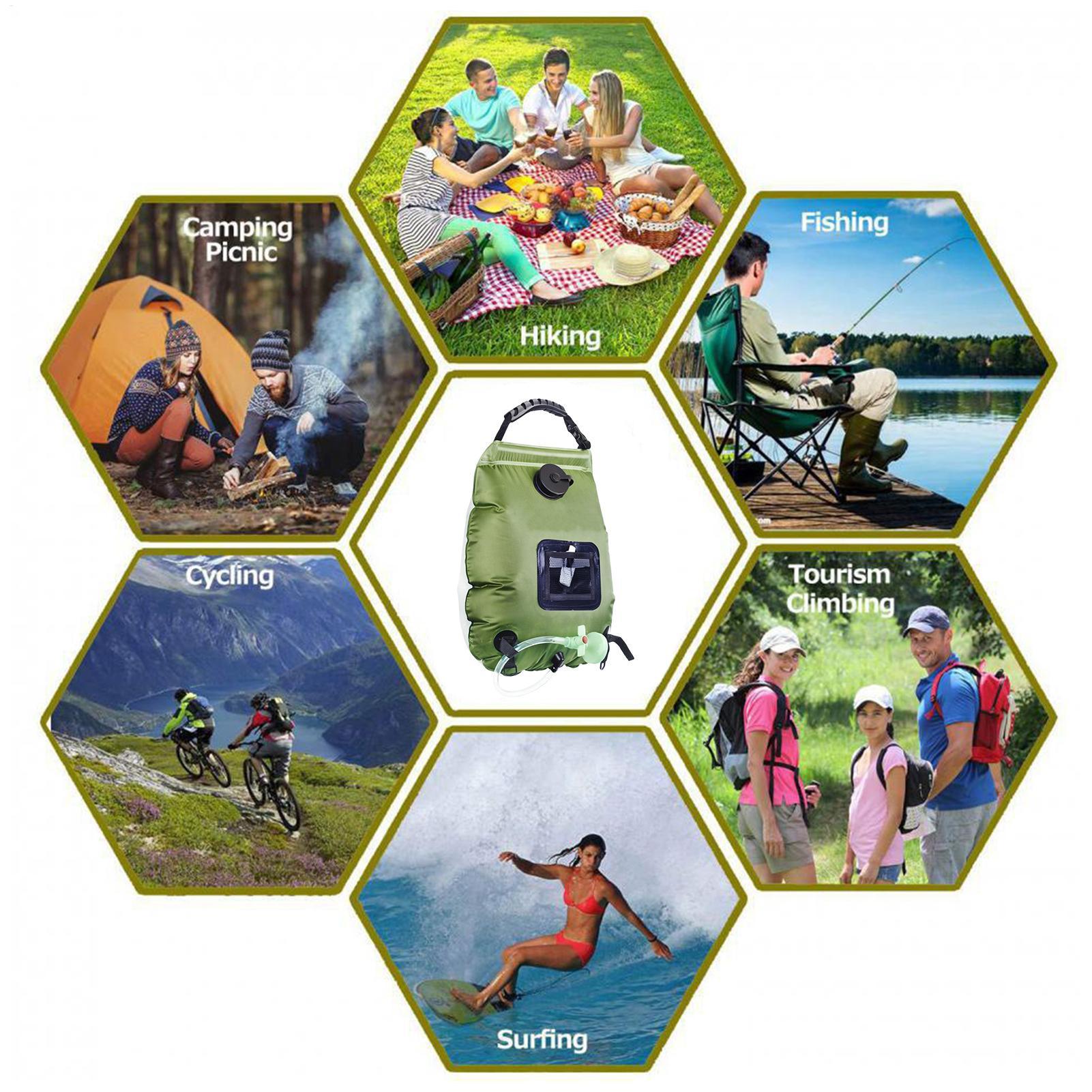 Portable Shower For Camping 5  - Outdoor Camping Set ulasan dan harga