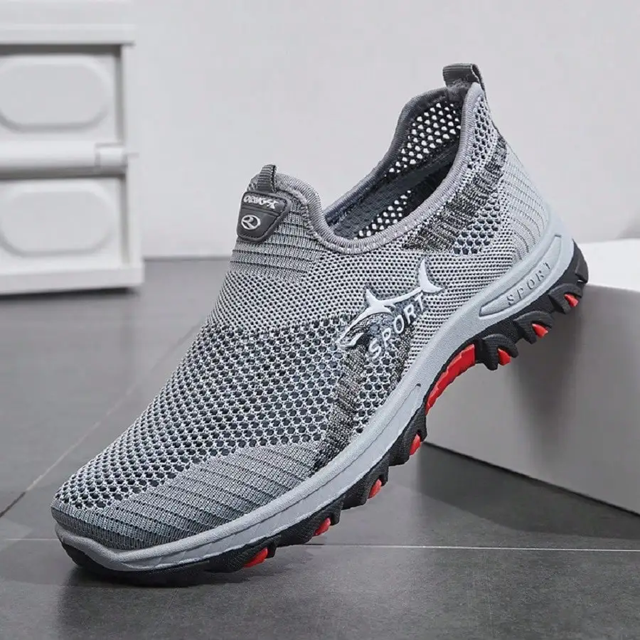 Men's Breathable Slip On Mesh  - Outdoor Activities In Camping ulasan dan harga