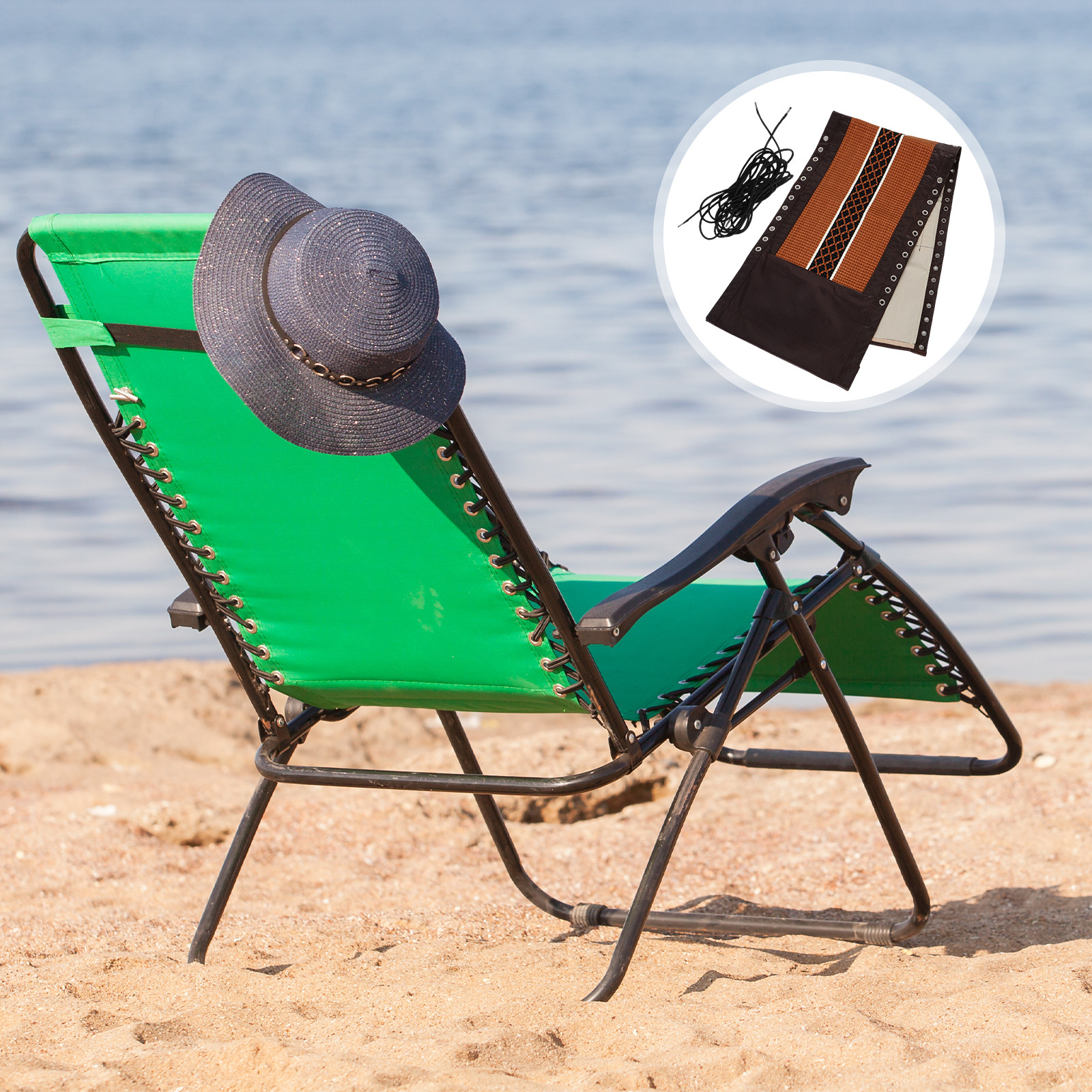 1Set Portable Chair Replacemen - Outdoor Camping Recliner ulasan dan harga