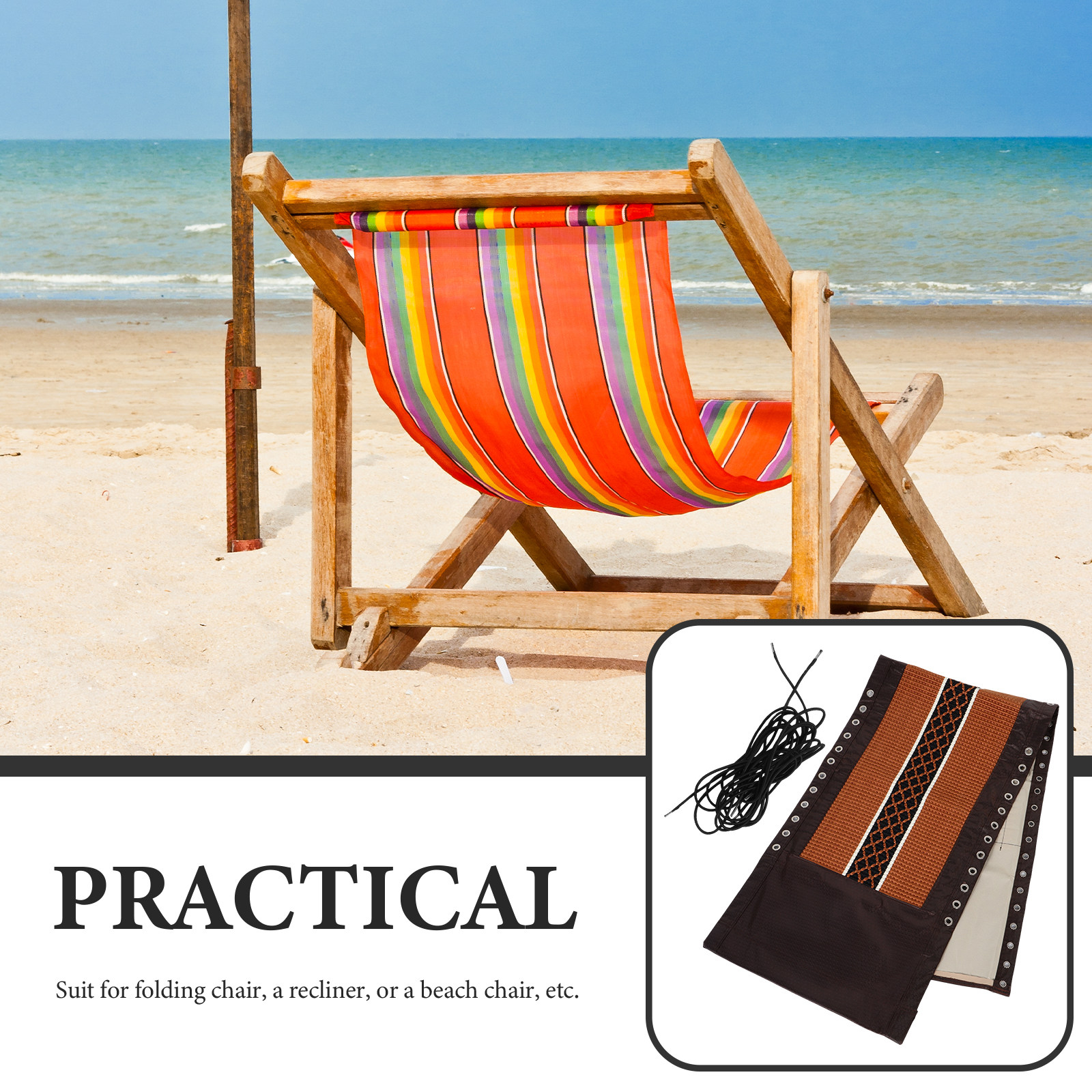 1Set Portable Chair Replacemen - Outdoor Camping Recliner ulasan dan harga