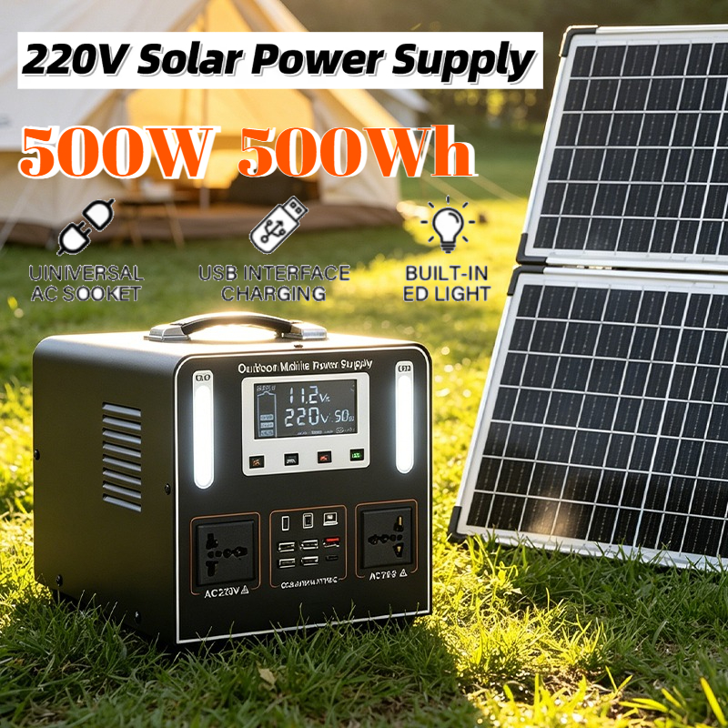 500Wh 500W 220V Portable Power - Outdoor Camping Outfit ulasan dan harga