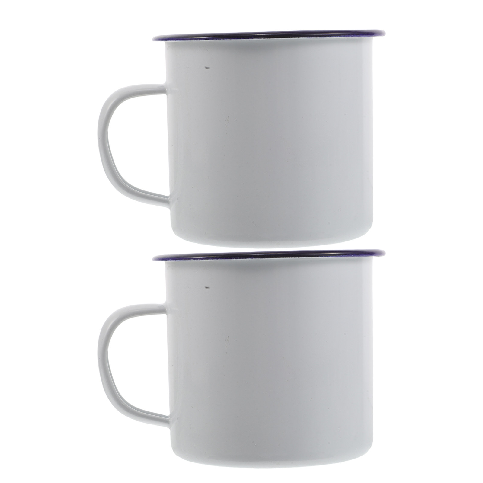 2Pcs Enamel Coffee Mug Set Ret - Outdoor Camping Set ulasan dan harga