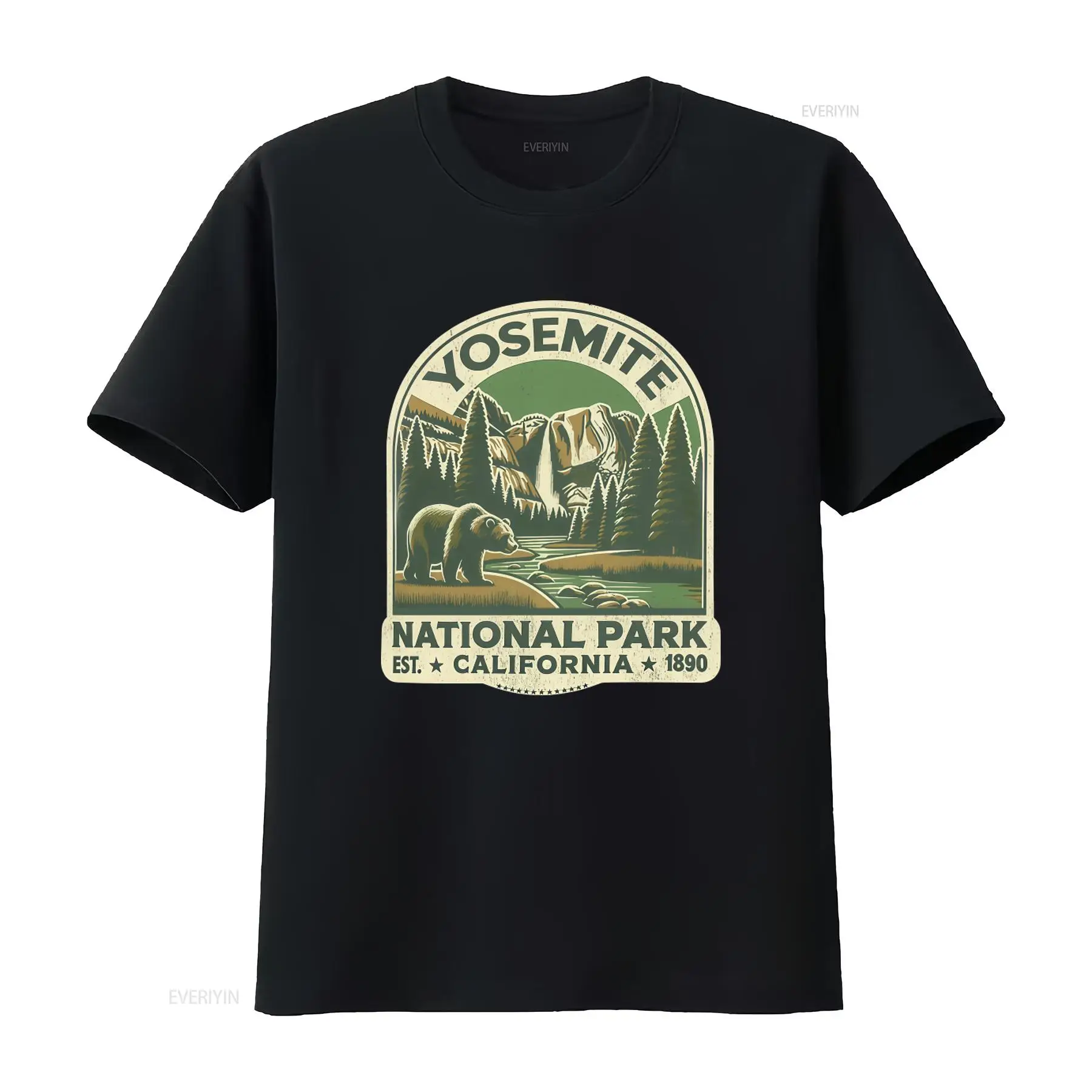 Vintage Yosemite National Park - Outdoor Camping Outfit ulasan dan harga