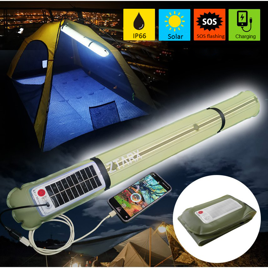ZTARX Portable LED Tube Light  - Outdoor Camping Vlogger ulasan dan harga