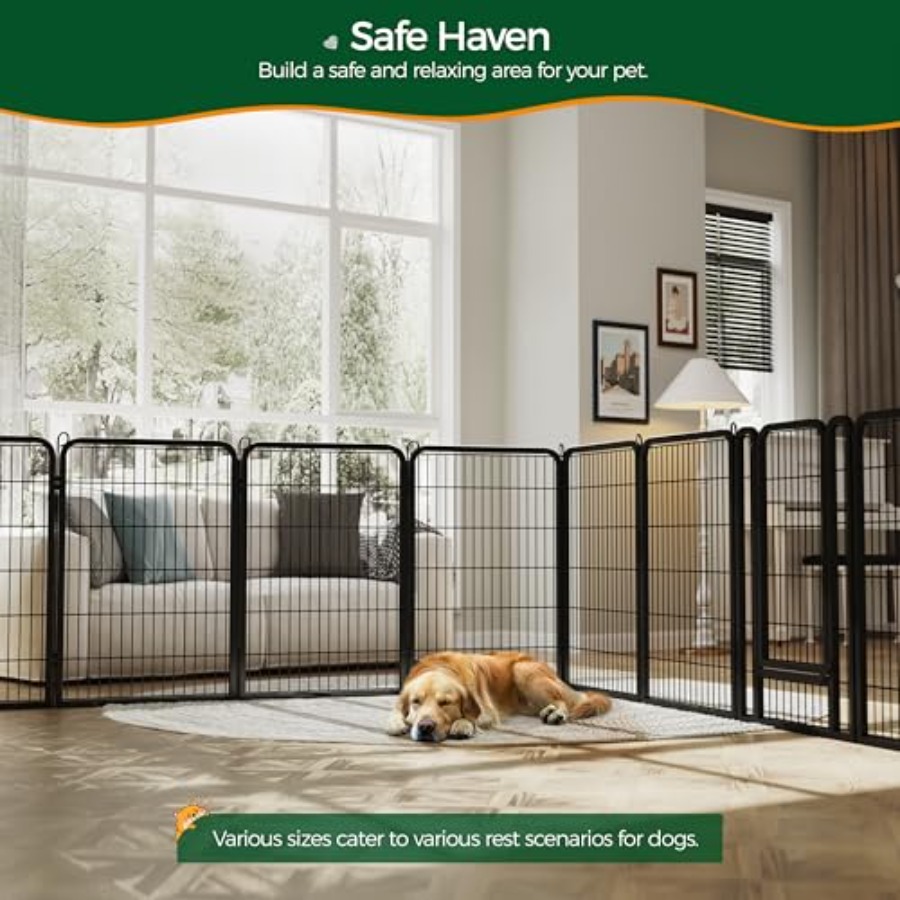 Dog Playpen Outdoor 40 inch 12 - Outdoor Camping Dog Fence ulasan dan harga