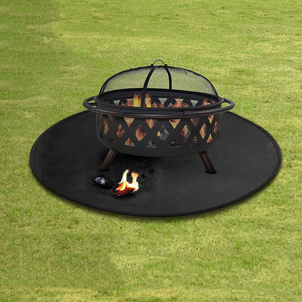 Fire Pit Mat Premium Silicone  - Outdoor Camping Stove ulasan dan harga