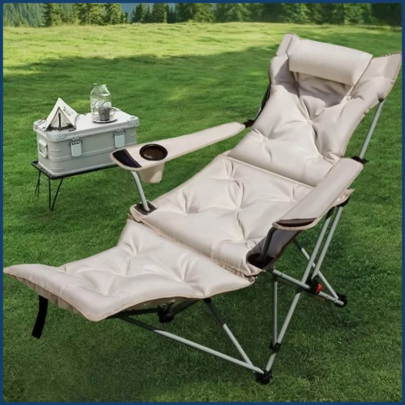 Folding Recliner Portable Camp - Outdoor Camping Recliner ulasan dan harga