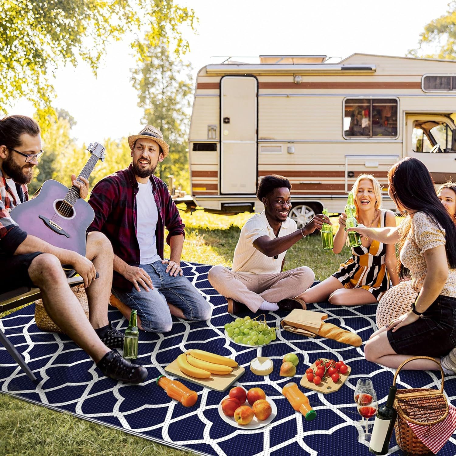 RV Awning Carpet Outdoor Campi - Outdoor Camp ulasan dan harga