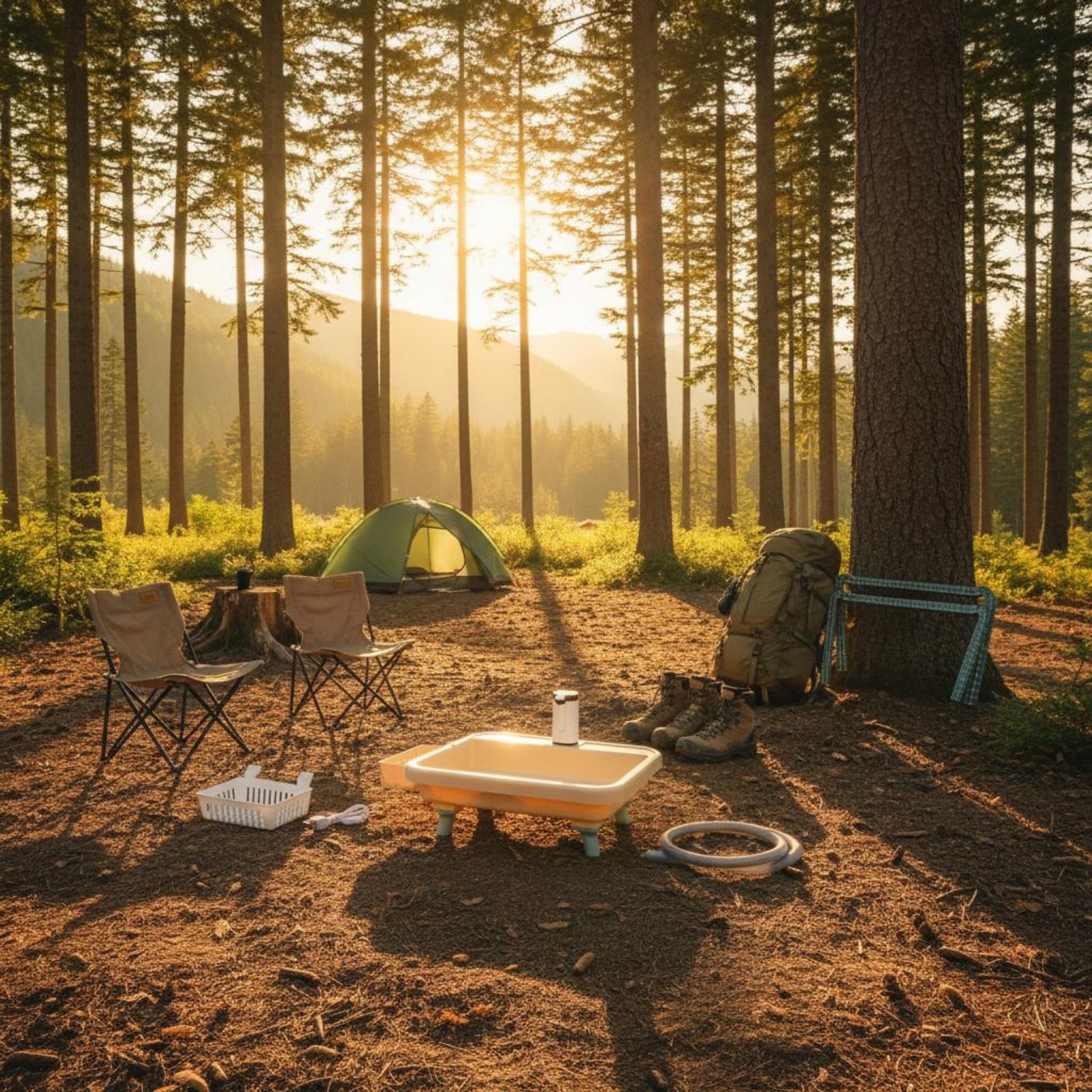 Portable Hand Washing Station  - Outdoor Camp ulasan dan harga