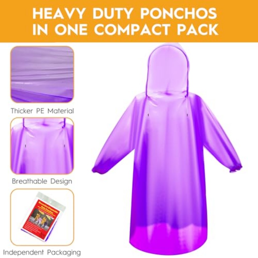 and and Disposable Rain Poncho - Camping Rain Poncho ulasan dan harga