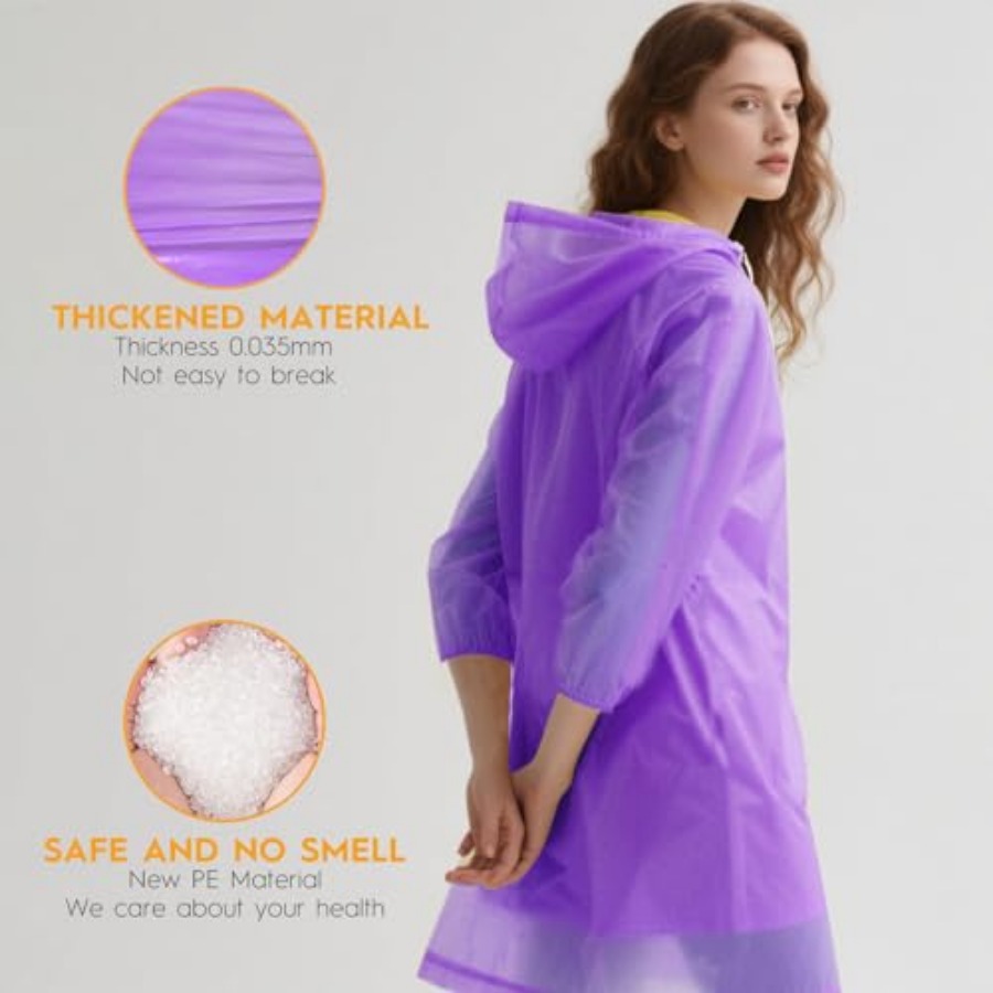 and and Disposable Rain Poncho - Camping Rain Poncho ulasan dan harga