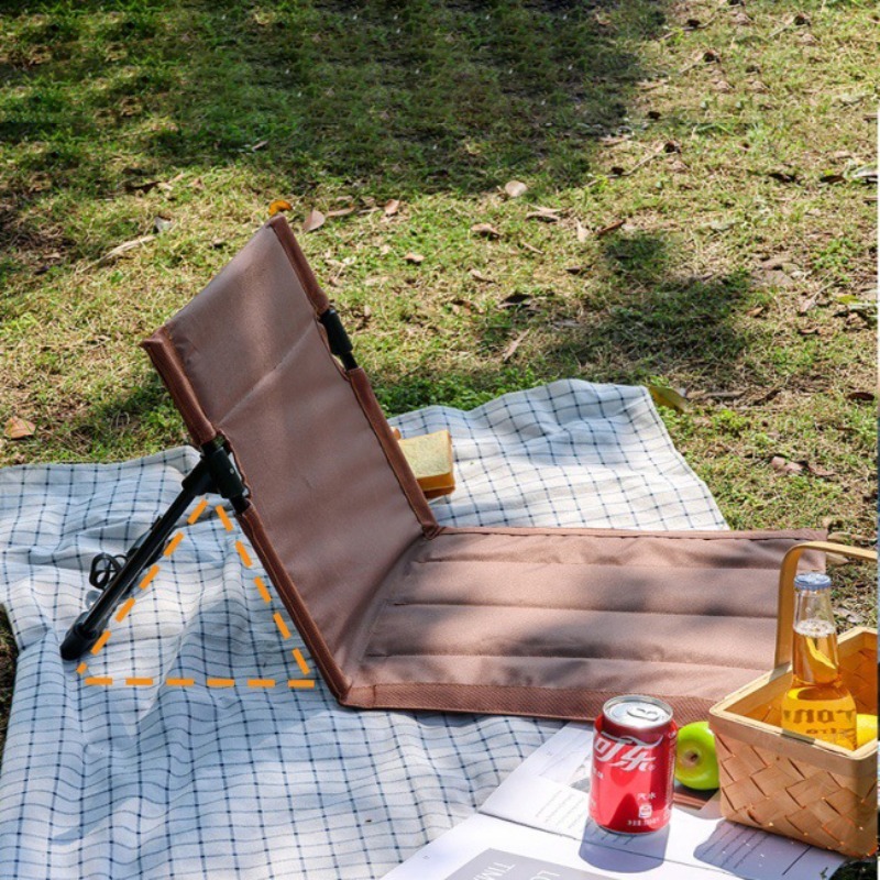Outdoor Folding Beach Chair Po - Outdoor Camping Recliner ulasan dan harga