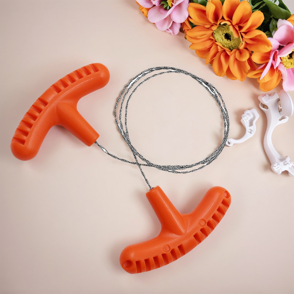 70CM Manual Steel Rope Chain S - Camping Rope ulasan dan harga