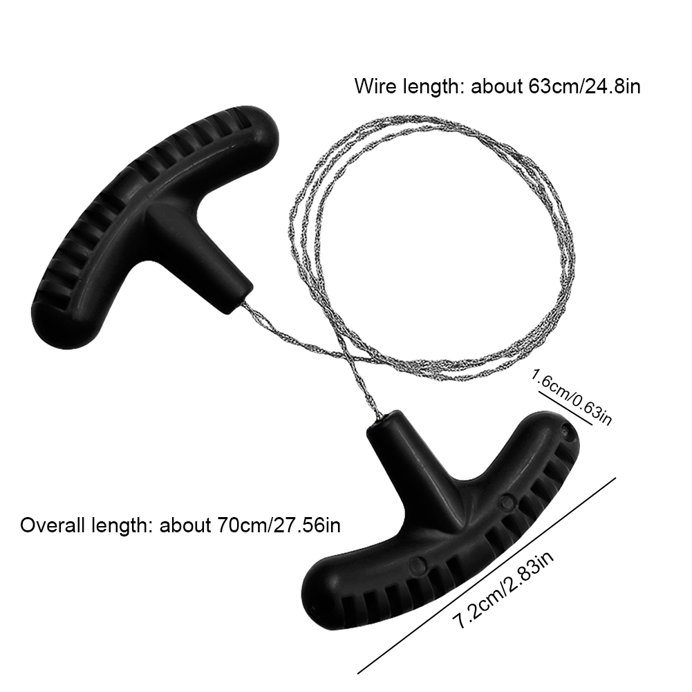 70CM Manual Steel Rope Chain S - Camping Rope ulasan dan harga