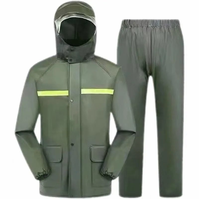 Riding Raincoat and Rain Pants - Camping Rain Poncho ulasan dan harga