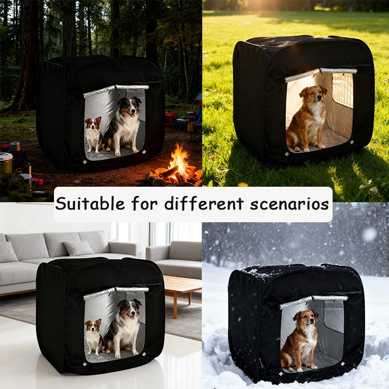 2026 Windproof New Foldable Mu - Outdoor Camping Dog Fence ulasan dan harga