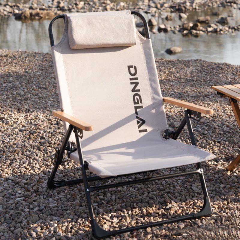 Outdoor Folding Chair Portable - Outdoor Camping Recliner ulasan dan harga