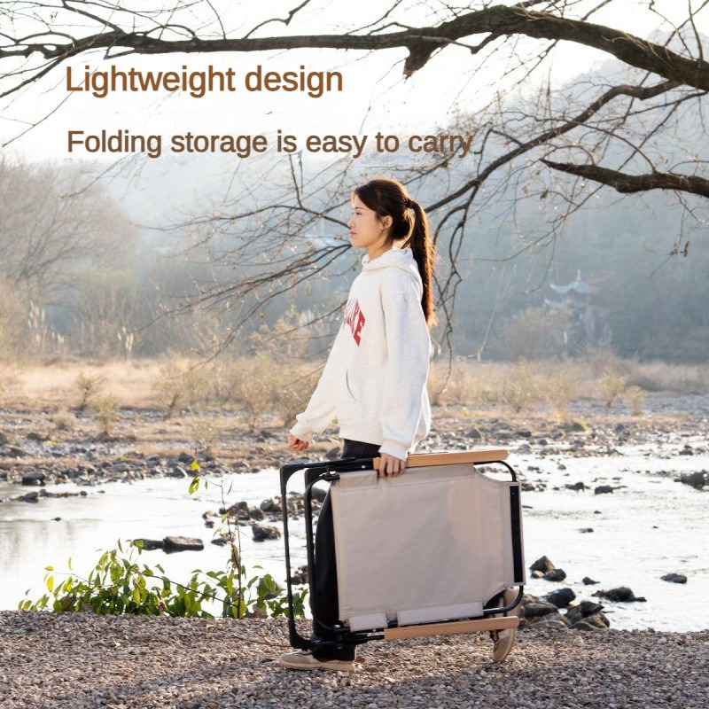 Outdoor Folding Chair Portable - Outdoor Camping Recliner ulasan dan harga