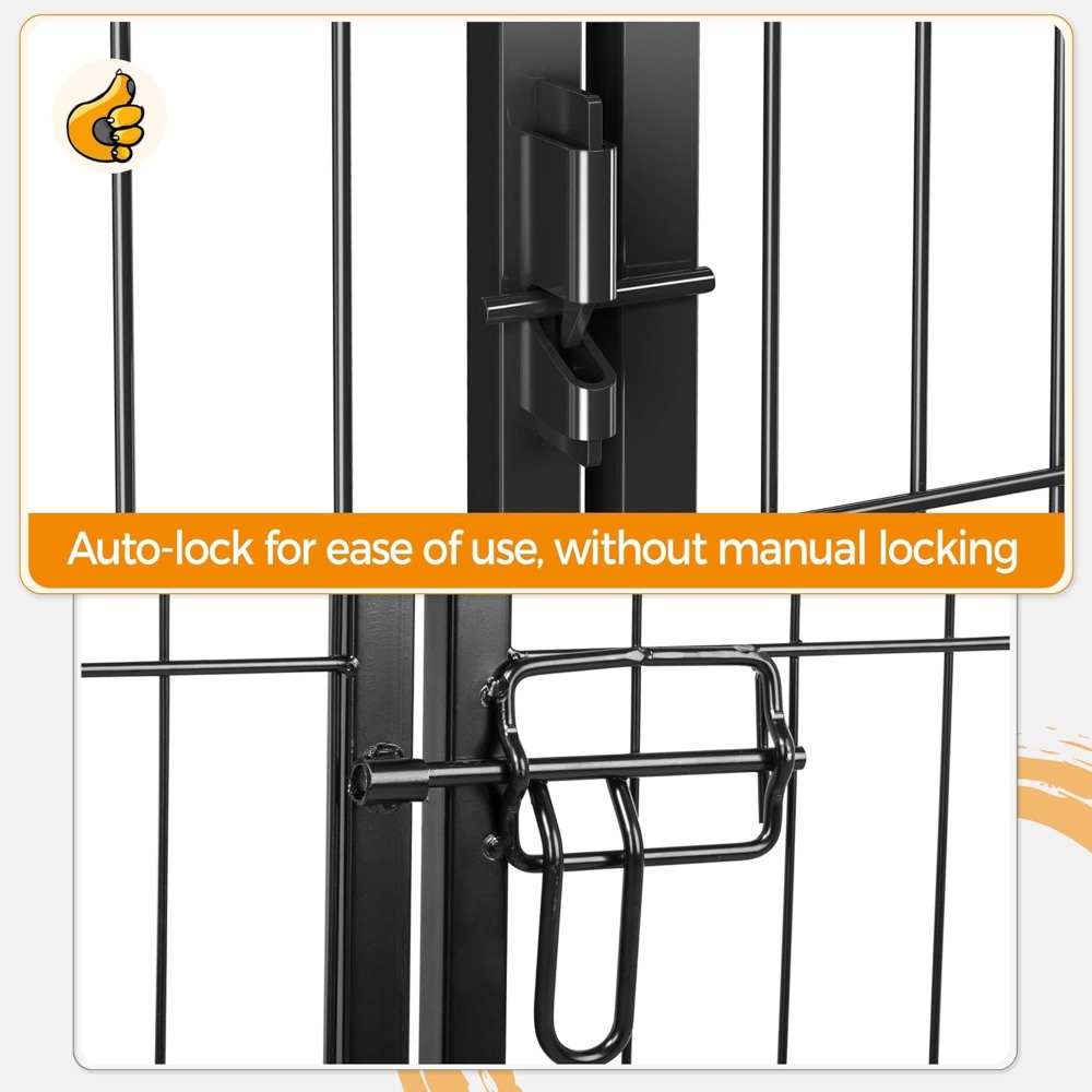 Dog Playpen Outdoor Puppy Exer - Outdoor Camping Dog Fence ulasan dan harga