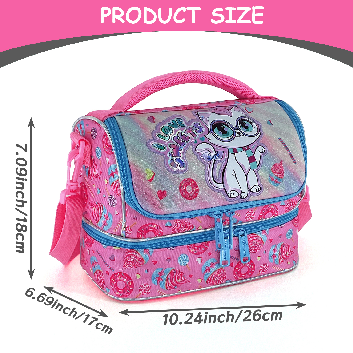 Lunch Bag for Kids Large Capac - Outdoor Activities In Camping ulasan dan harga