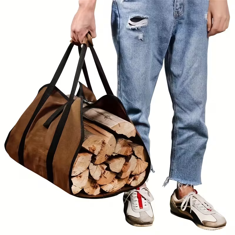 Heavy-Duty Log Carrier Bag – O - Outdoor Camping Bag ulasan dan harga
