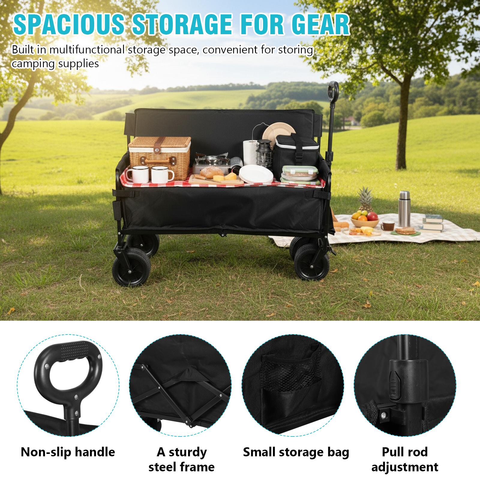 Large Capacity Collapsible Wag - Outdoor Camping Recliner ulasan dan harga