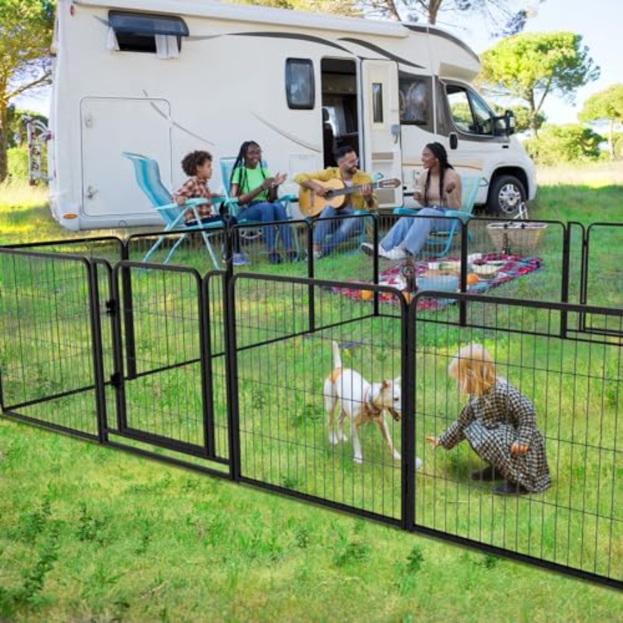 Dog Playpen Outdoor Extra Wide - Outdoor Camping Dog Fence ulasan dan harga