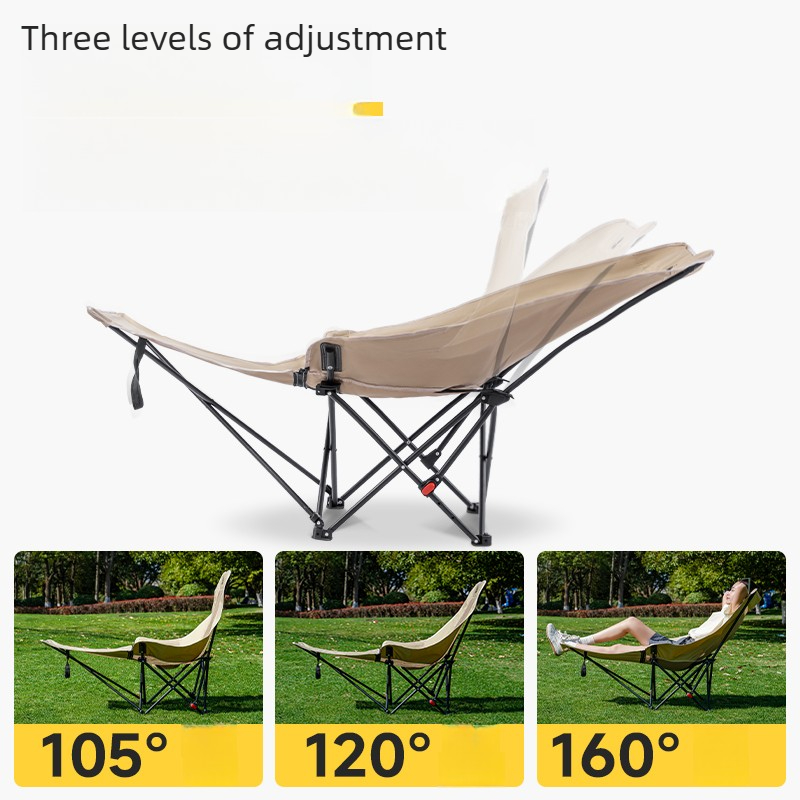 Camping Moon Chair Outdoor Fol - Outdoor Camping Recliner ulasan dan harga