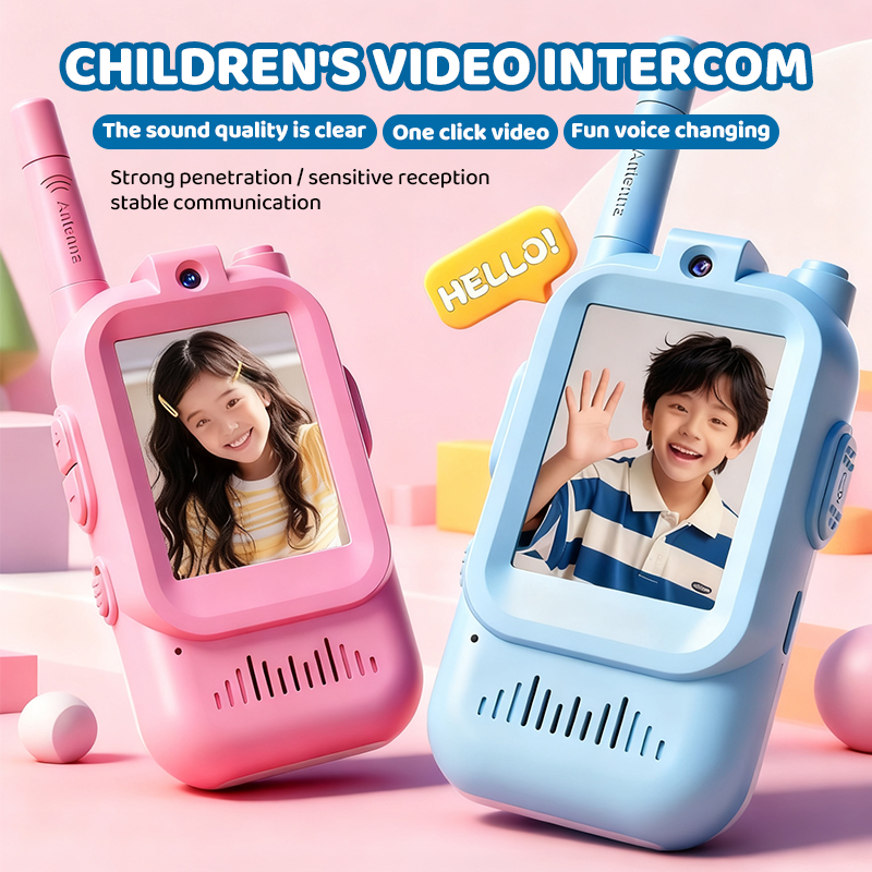 2pcs Kids Video Walkie Talkie  - Outdoor Camping Videos ulasan dan harga