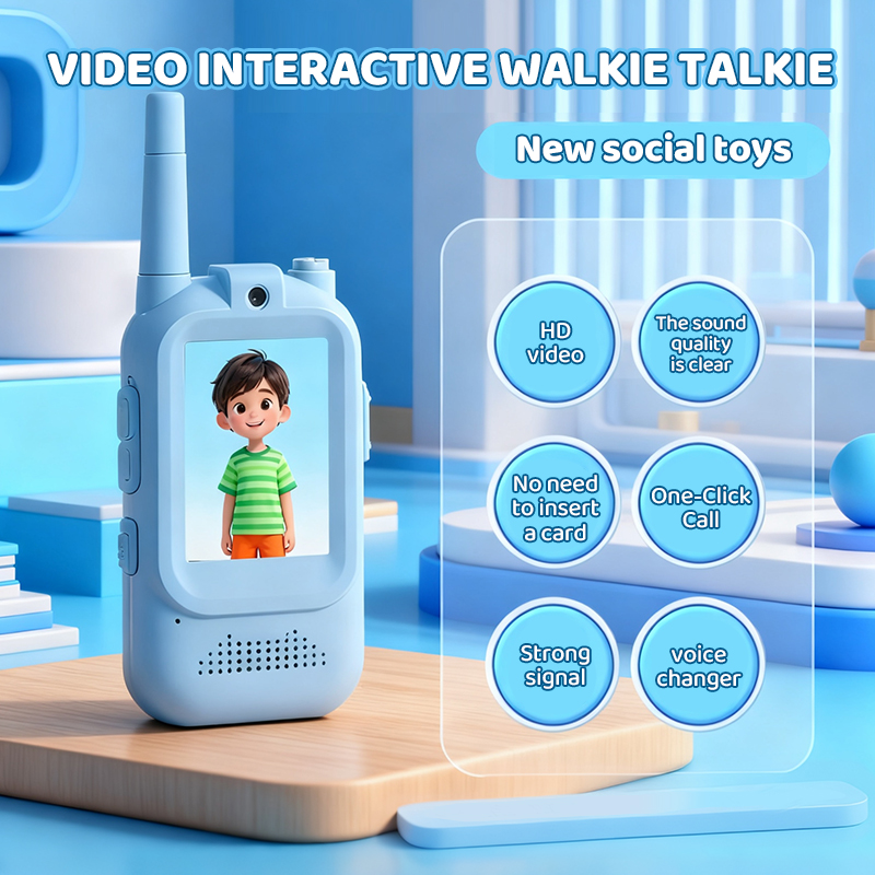 2pcs Kids Video Walkie Talkie  - Outdoor Camping Videos ulasan dan harga